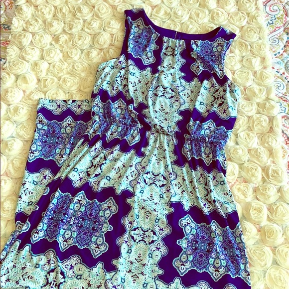 Sangria Blue Dress - Picture 1 of 6